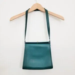 Coach | Bags | Coach 941 Turnlock Shoulder Bag In Emerald Green